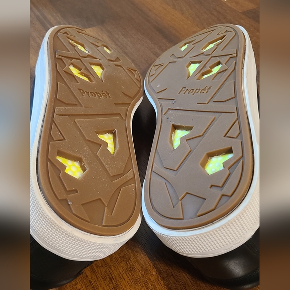 Propet Black and White Men's Sneakers SIZE 15 4E - Picture 6 of 11